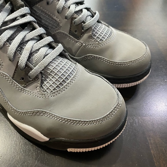 Jordan 4 Retro Size 2.5Y Cool Grey - Picture 9 of 15